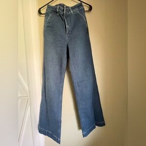 J. Crew Women's Flare Jeans in Classic Blue